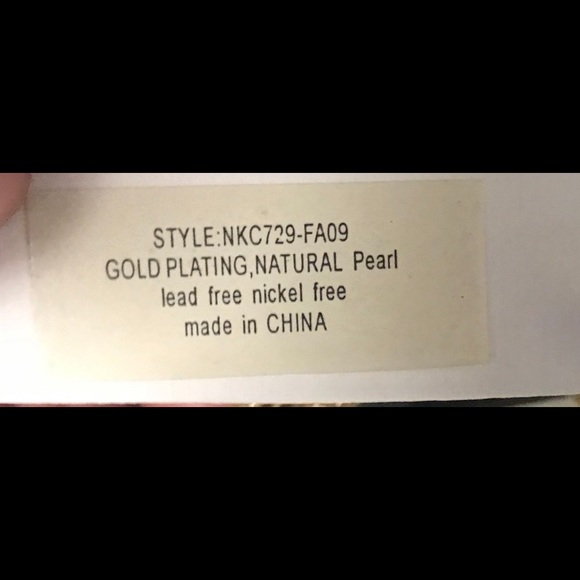 Bangle Bangle Gold Plating Natural Pearl Necklace - Picture 6 of 6